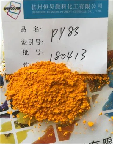 Pigmen Kuning 83 HR-70 untuk Salutan